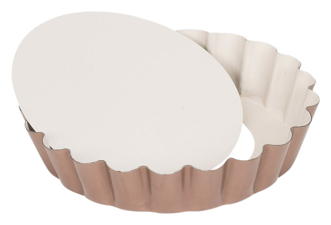 Mini-Quicheform mit losem Boden Ceramic ø 10 cm in  präsentiert im Onlineshop von KAQTU Design AG. Backform / Backblech ist von PATISSE