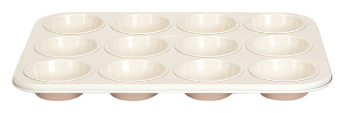 Muffin-Backblech 12-teilig Ceramic 35 cm in  präsentiert im Onlineshop von KAQTU Design AG. Backform / Backblech ist von PATISSE