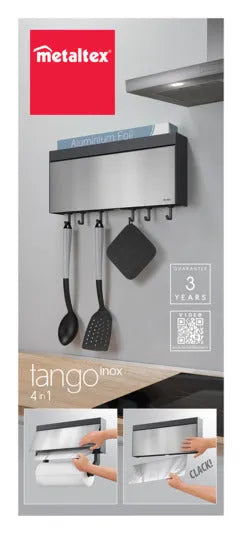 METALTEX Küchenrollenhalter Tango anthrazit 24.5x7x37.5 cm in  präsentiert im Onlineshop von KAQTU Design AG. Papierrollenhalter ist von METALTEX