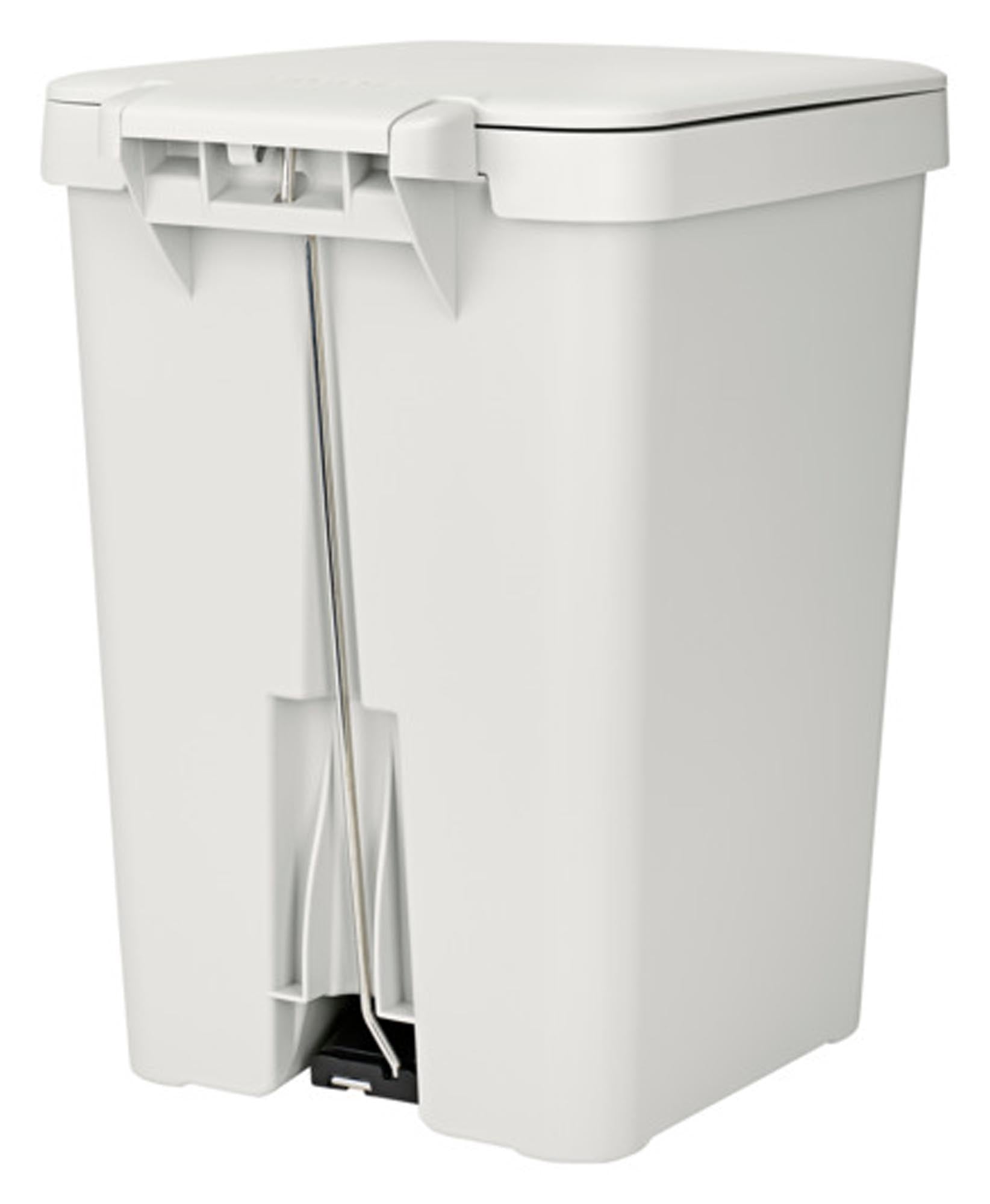 BRABANTIA Poubelle à pédale StepUp gris clair 25 l