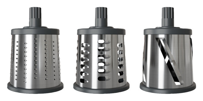 Trommelreibe Gourmet mit 3 Trommeln in  präsentiert im Onlineshop von KAQTU Design AG. Küchenhelfer ist von ZYLISS