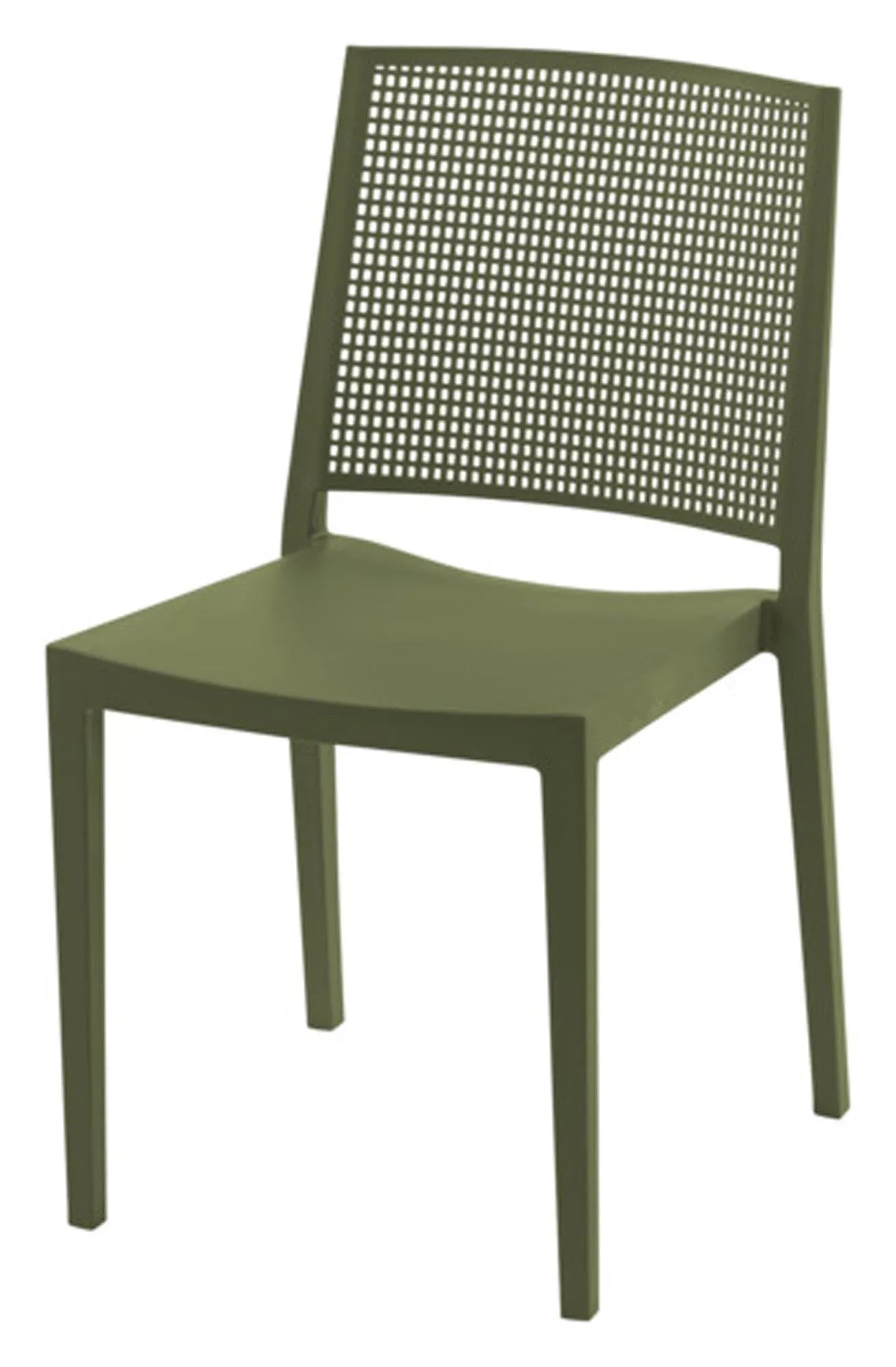 Eleganter Sessel Square olive: Perfekt für stilvolle Gartenmomente.