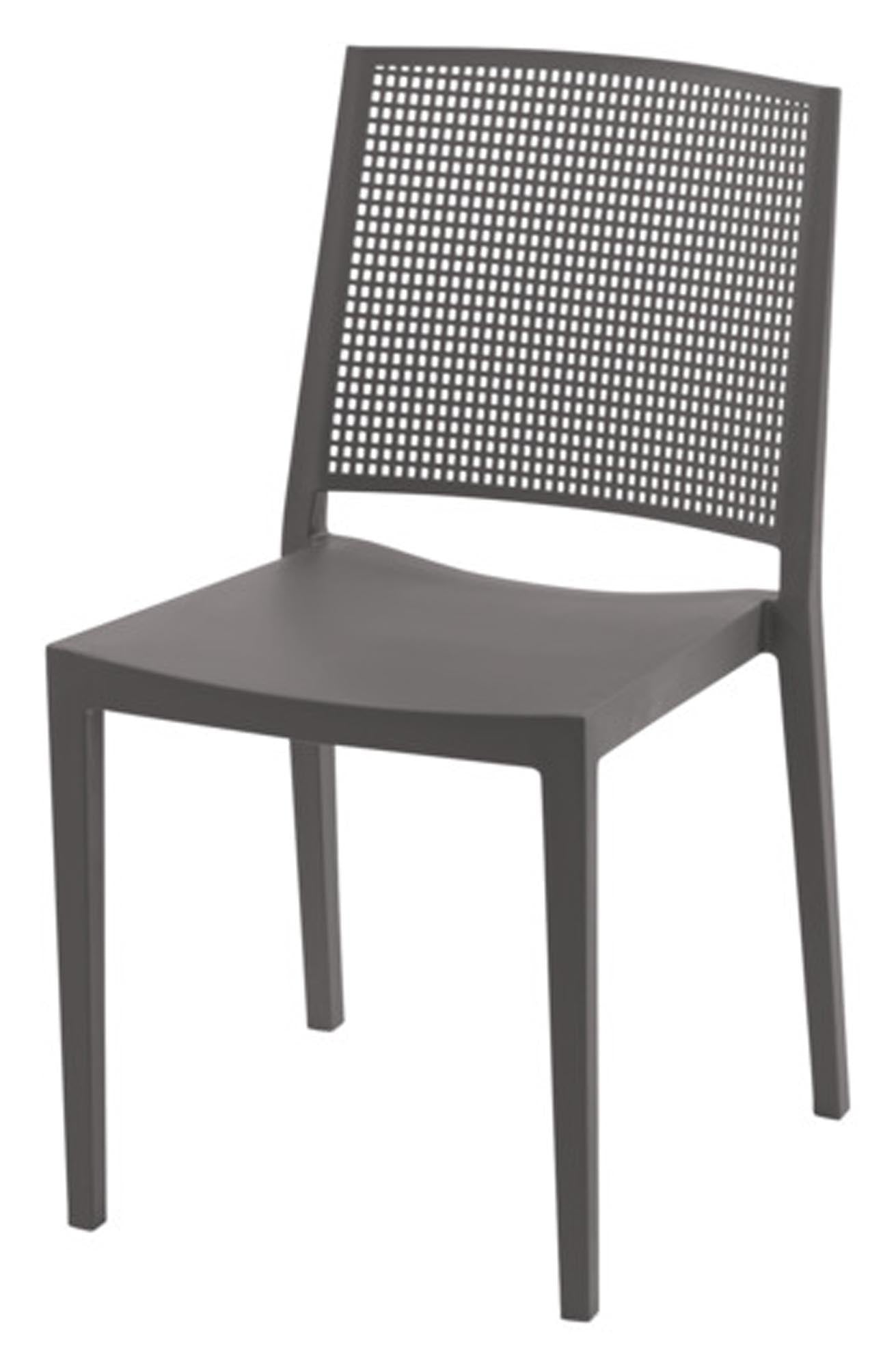 Eleganter SIENA GARDEN Sessel Square grau für stilvolle Entspannung.