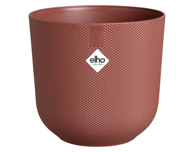 ELHO Pflanzengefäss Jazz rund ø 35 cm toskanisches rot in  präsentiert im Onlineshop von KAQTU Design AG. Pflanzentopf Outdoor ist von ELHO