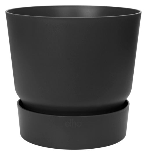 Topf rund ø 55 cm in Schwarz präsentiert im Onlineshop von KAQTU Design AG. Blumentopf ist von ELHO