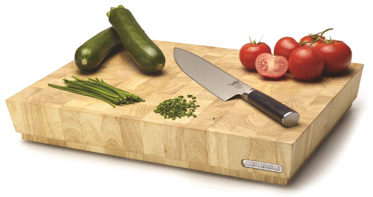 Bois tourné en bois bloqué, 48x36x7,3 cm