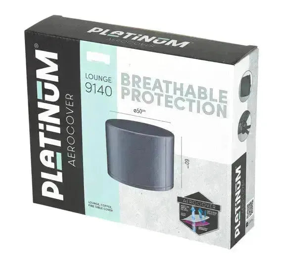 PLATINUM AEROCOVER Schutzhülle Beistelltische ø 50x60 cm in  präsentiert im Onlineshop von KAQTU Design AG. Gartenmöbelabdeckung ist von PLATINUM AEROCOVER