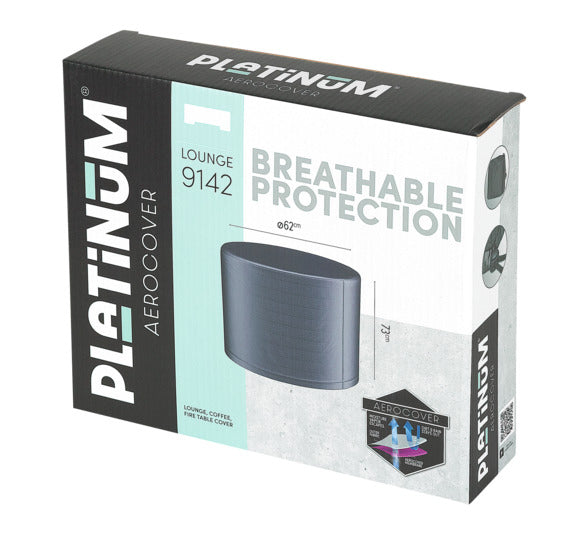 PLATINUM AEROCOVER Schutzhülle Beistelltische ø 62x73 cm in  präsentiert im Onlineshop von KAQTU Design AG. Gartenmöbelabdeckung ist von PLATINUM AEROCOVER