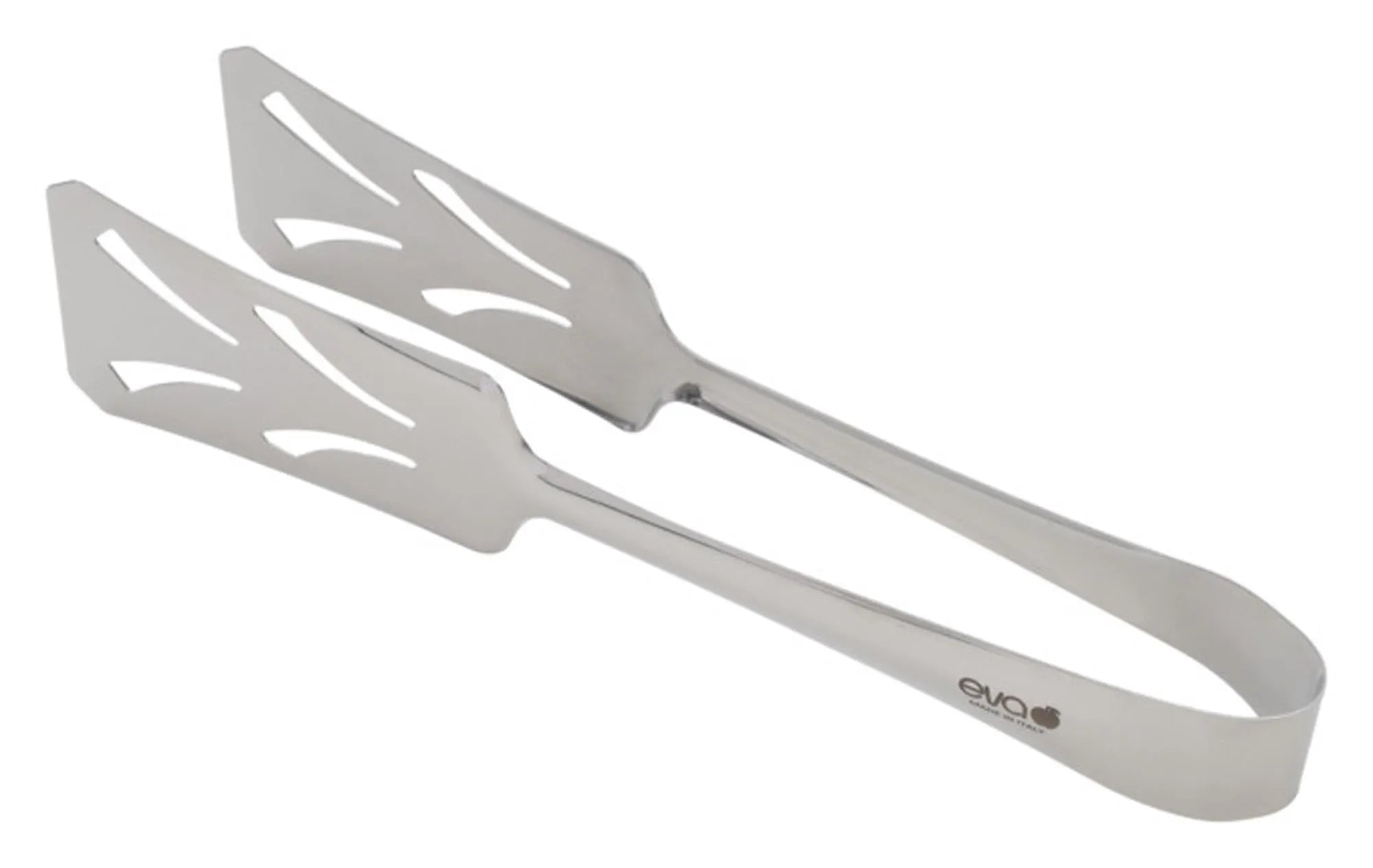 Elegante 21 cm Gebäck- und Toastzange von EVA COLLECTION: Edelstahl, ergonomisch, ideal für Buffets und stilvolles Servieren.