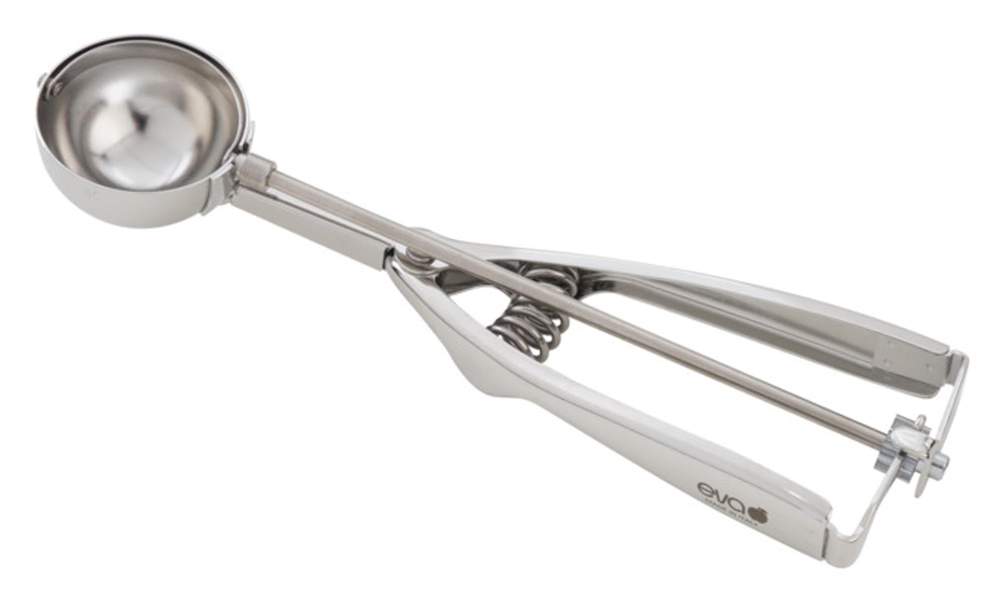 Eisportionierer 1/40 l ø 4.7 cm von EVA COLLECTION: Präzises, ergonomisches Design aus Edelstahl, spülmaschinenfest, ideal für gleichmäßige Portionen.
