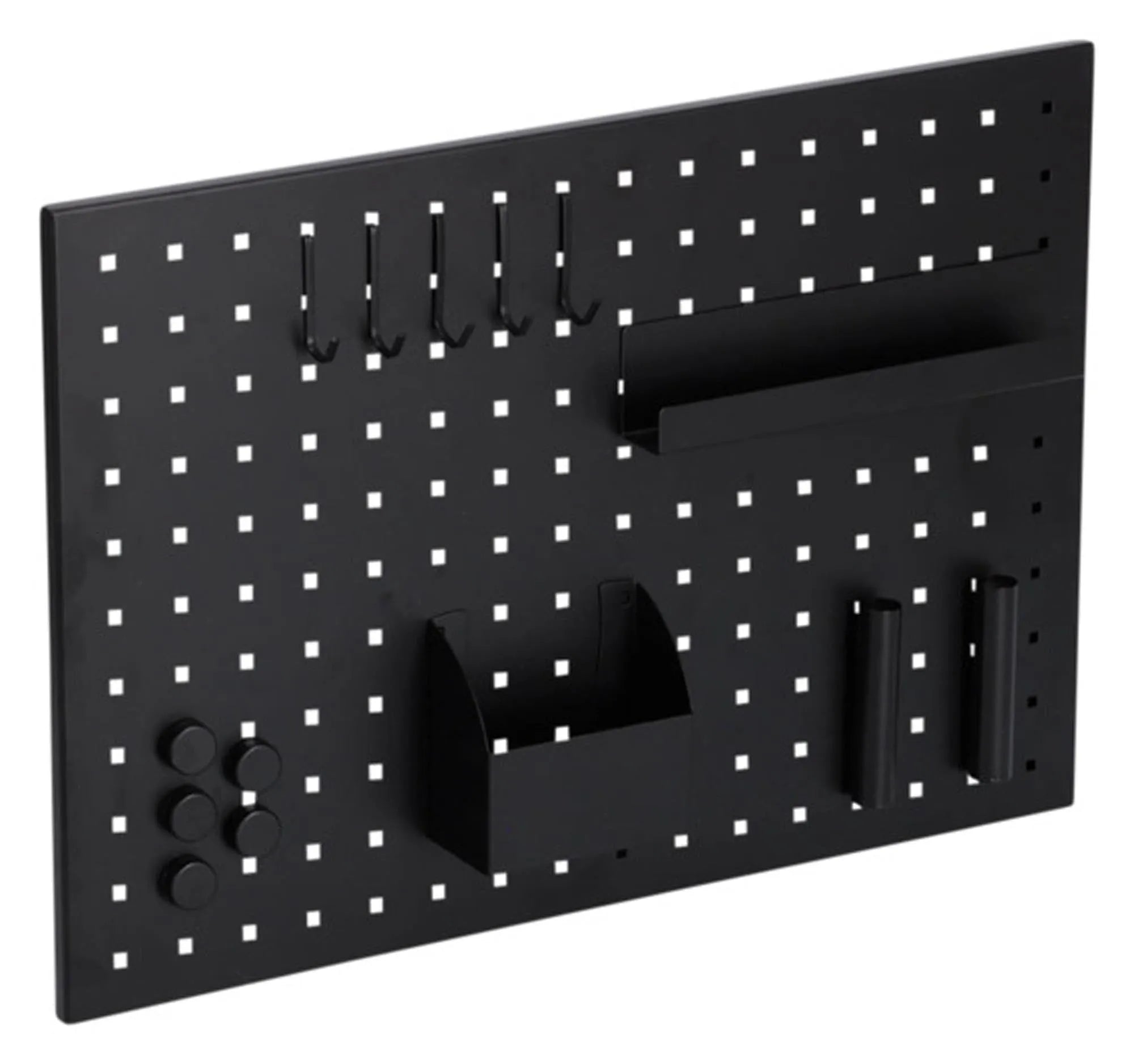 ZELLER Magnet Memobord Metall schwarz 50x35 cm in  präsentiert im Onlineshop von KAQTU Design AG. Büromaterial ist von ZELLER PRESENT