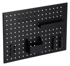 ZELLER Magnet Memobord Metall schwarz 50x35 cm