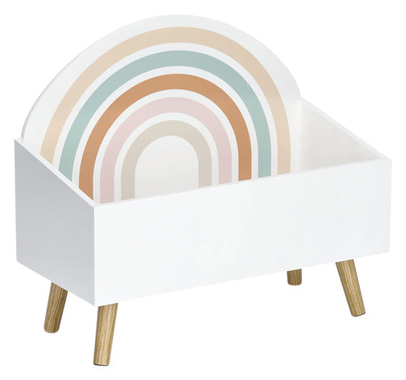 ZELLER Kinder-Aufbewahrungstruhe Rainbow 58x28x52cm in  präsentiert im Onlineshop von KAQTU Design AG. Objekte Kids ist von ZELLER PRESENT