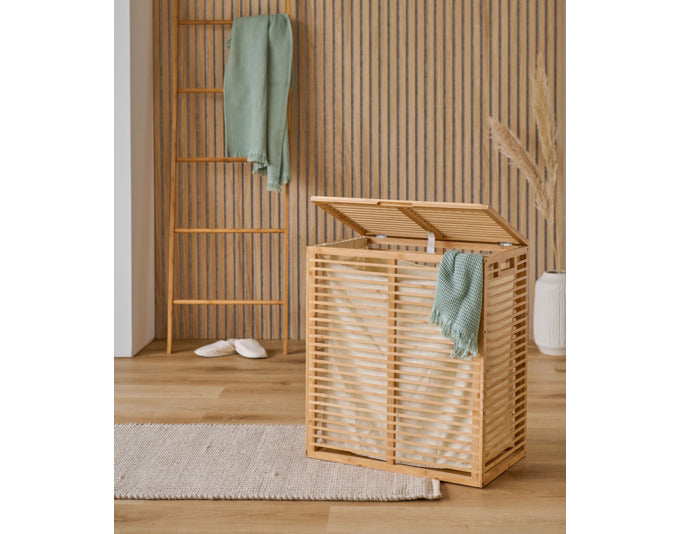 Zeller Laundry Collector con roll Ø 44x60 cm