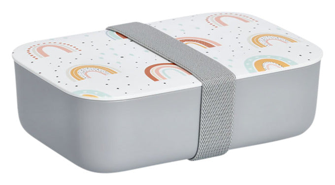 Lunchbox Rainbow 19x12.5x6 cm in  präsentiert im Onlineshop von KAQTU Design AG. Aufbewahrungsdose ist von ZELLER PRESENT