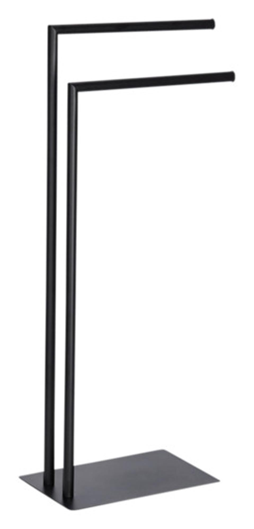 Zeller towel rack black 34x20x82 cm