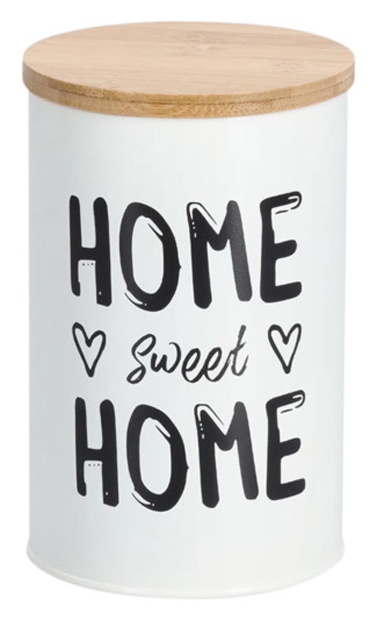 Zeller storage can home with bamboo lid 1 L Ø 10.2x16cm