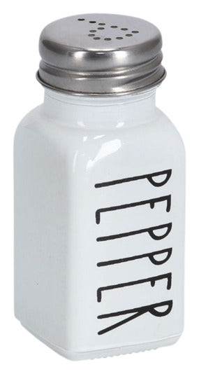 Pfefferstreuer Pepper 80 ml 4.1x4.1x9.2 cm in  präsentiert im Onlineshop von KAQTU Design AG. Salz & Pfeffer ist von ZELLER PRESENT