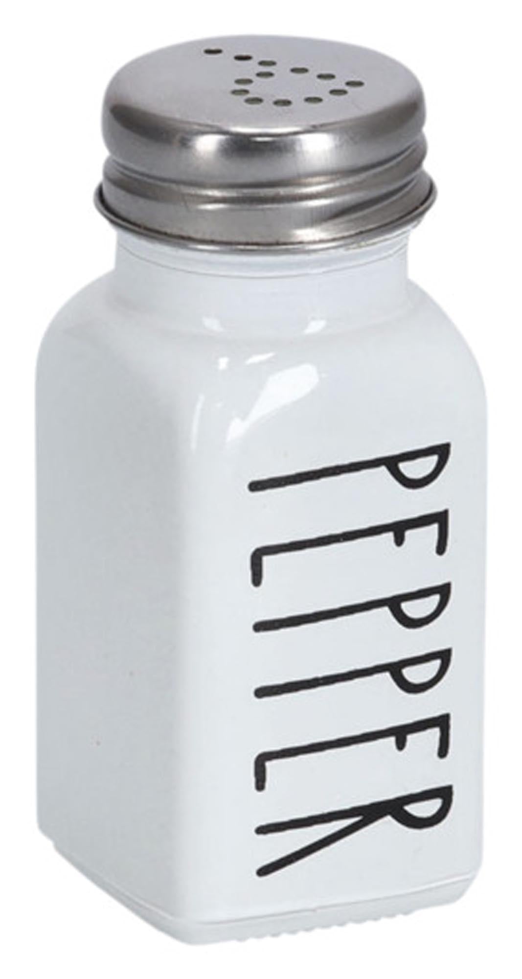 ZELLER pepper shaker Pepper <tc>weis</tc>s 80 ml 4.1x4.1x9.2 cm