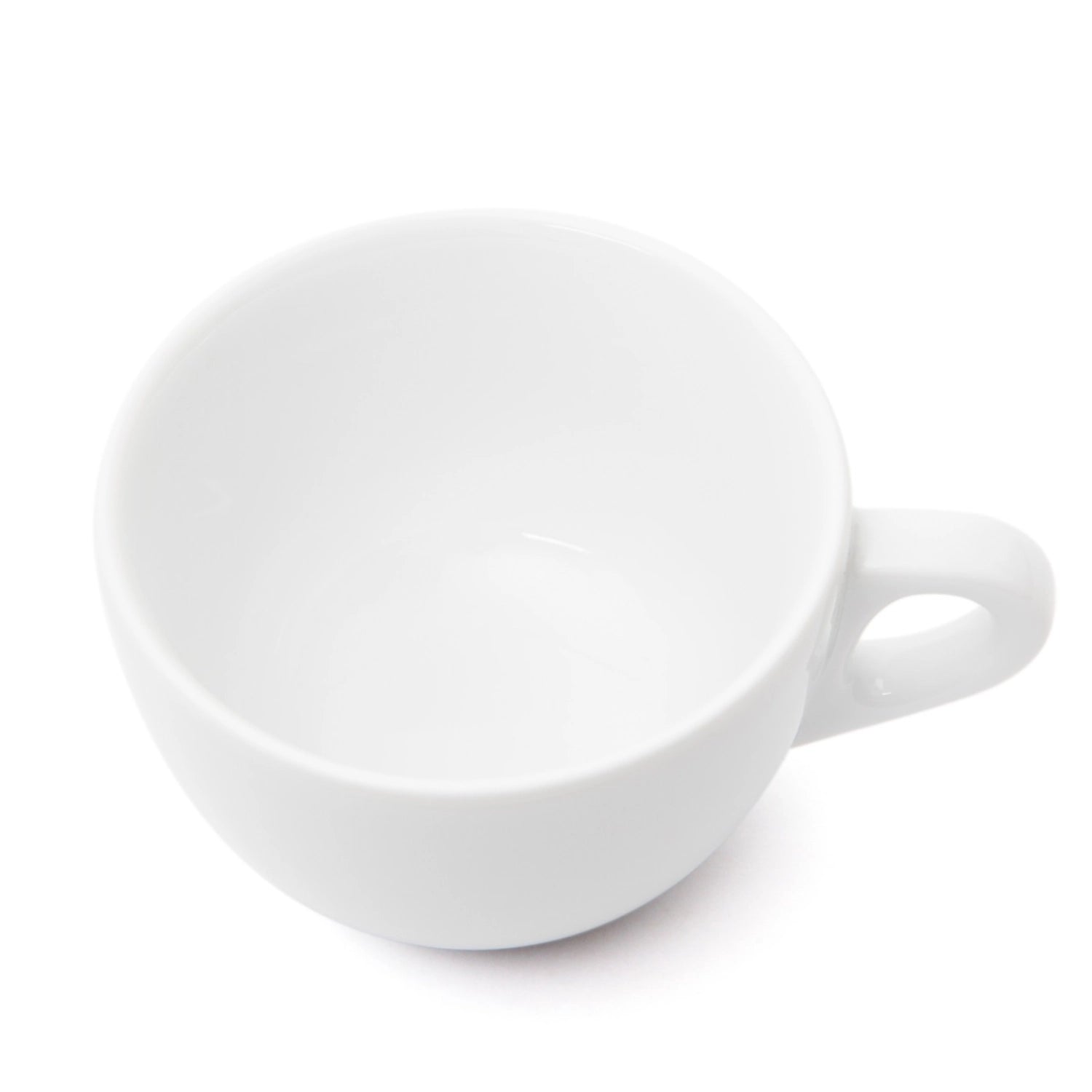 Verona Cappuccino Obertasse 0.26lt weiss in Weiss präsentiert im Onlineshop von KAQTU Design AG. Kaffeetassen ist von Maison Truffe