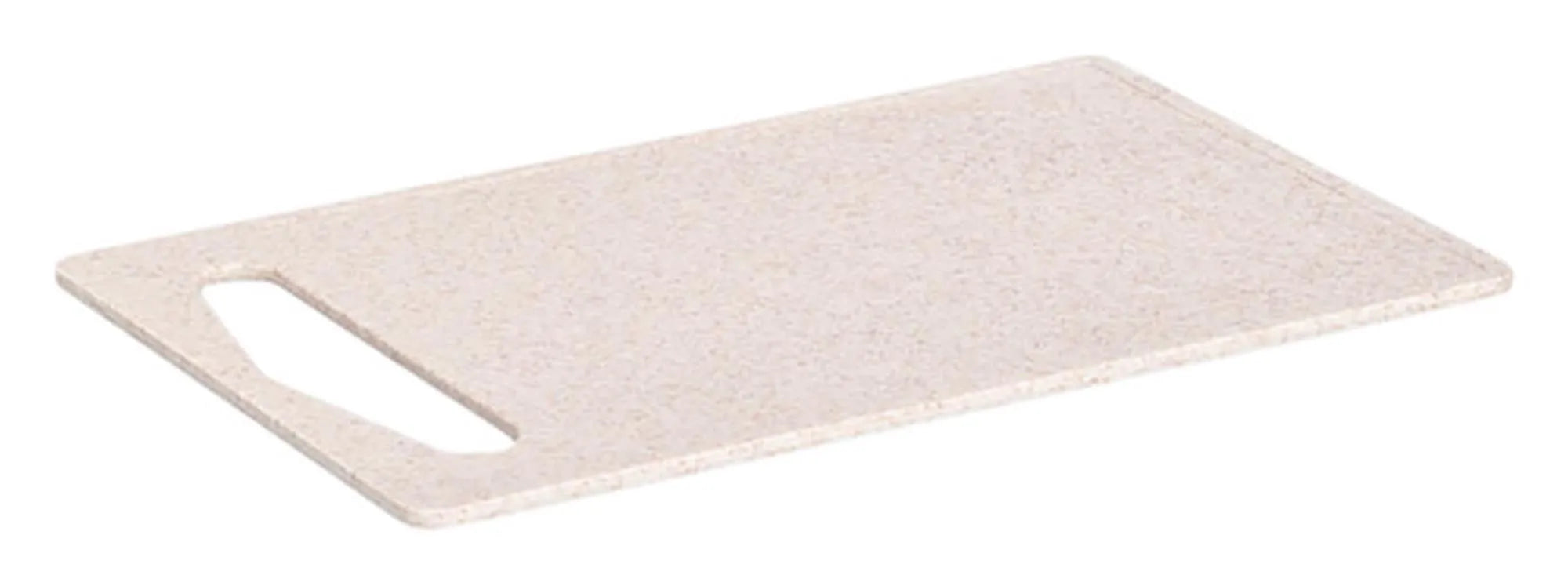 Nachhaltiges Schneidbrett aus Kunststoff/Weizenstroh, 25.5x16.2x0.4 cm, beige, umweltfreundlich, pflegeleicht, stilvoll.