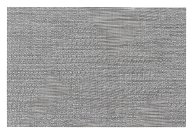 ZELLER Tischset Struktur grafisch grau 45x30 cm in  präsentiert im Onlineshop von KAQTU Design AG. Tischset ist von ZELLER PRESENT