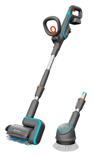 GARDENA Akku-Multi-Reiniger AquaBrush Universal 04/18V P4A Ready-To-Use Set in  präsentiert im Onlineshop von KAQTU Design AG. Gartengeräte ist von GARDENA