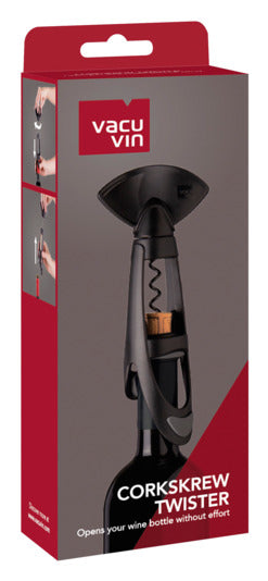 Korkenzieher Twister automatisch mit Bottle-Grip in  präsentiert im Onlineshop von KAQTU Design AG. Weinzubehör ist von VACUVIN
