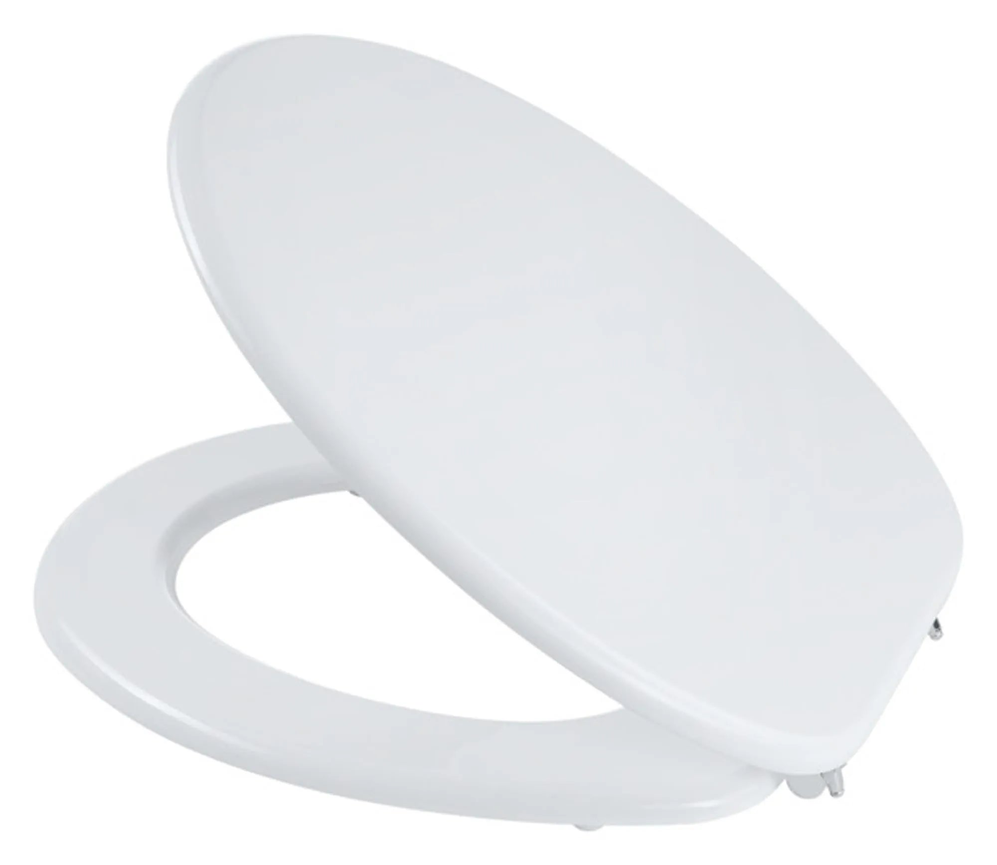 Der WC Sitz Bilbao Slow Motion von DIAQUA vereint elegantes Design, ergonomischen Komfort und langlebige Soft-Close-Funktion aus Eukalyptus.