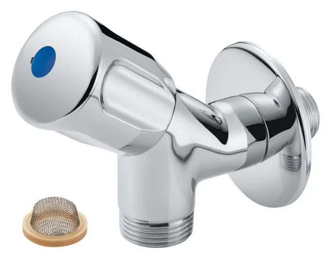 MATEU Waschmaschinenventil verchromt Griff chrom 1/2" in  präsentiert im Onlineshop von KAQTU Design AG. Küchenhelfer ist von MATEU