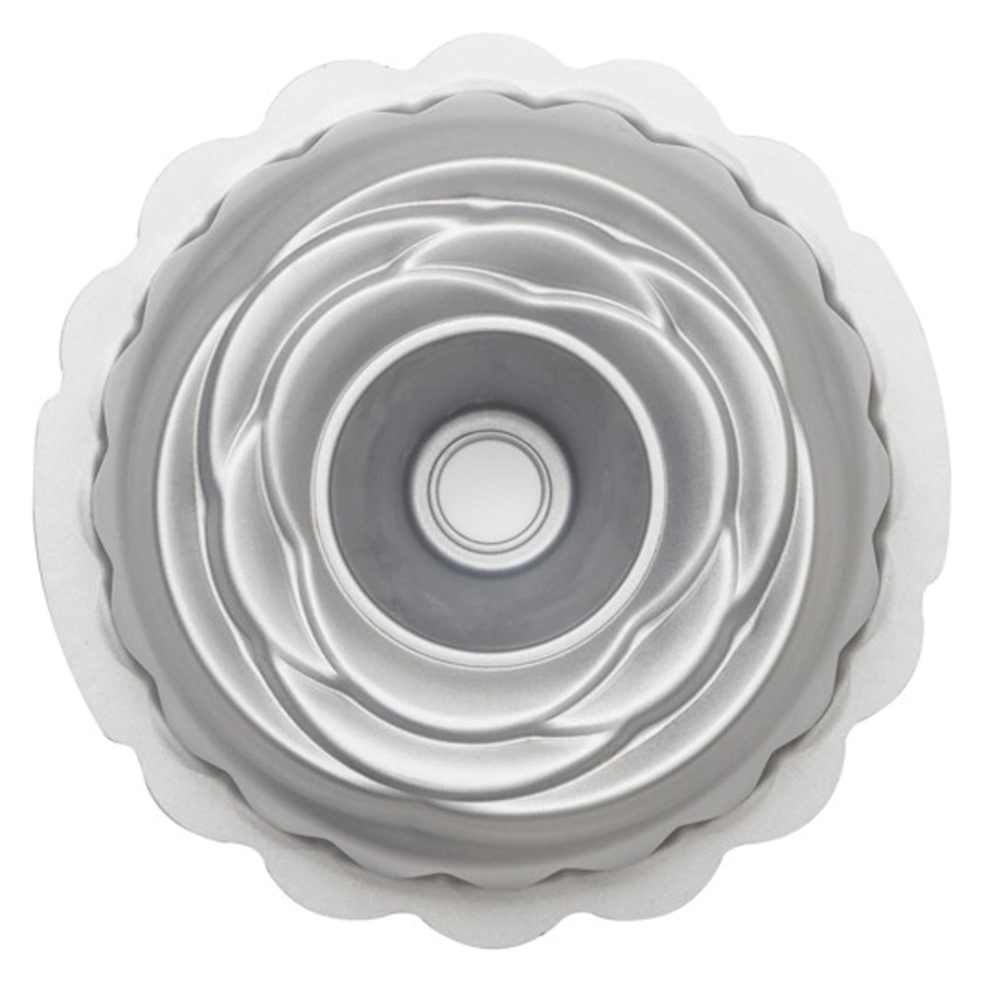Die DECORA Backform Antihaft Rose (ø 20x8 cm) zaubert perfekte Rosenkuchen: antihaftbeschichtet, spülmaschinenfest, ideal für kreative Bäcker.