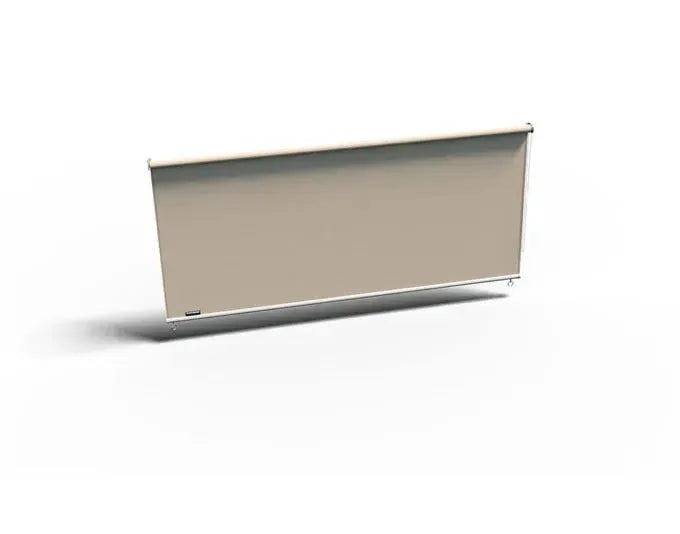 PLATINUM SUN & SHADE Rollo Coolfit off white 240x248 cm in  präsentiert im Onlineshop von KAQTU Design AG. Outdoor-Vorhang ist von PLATINUM SUN & SHADE