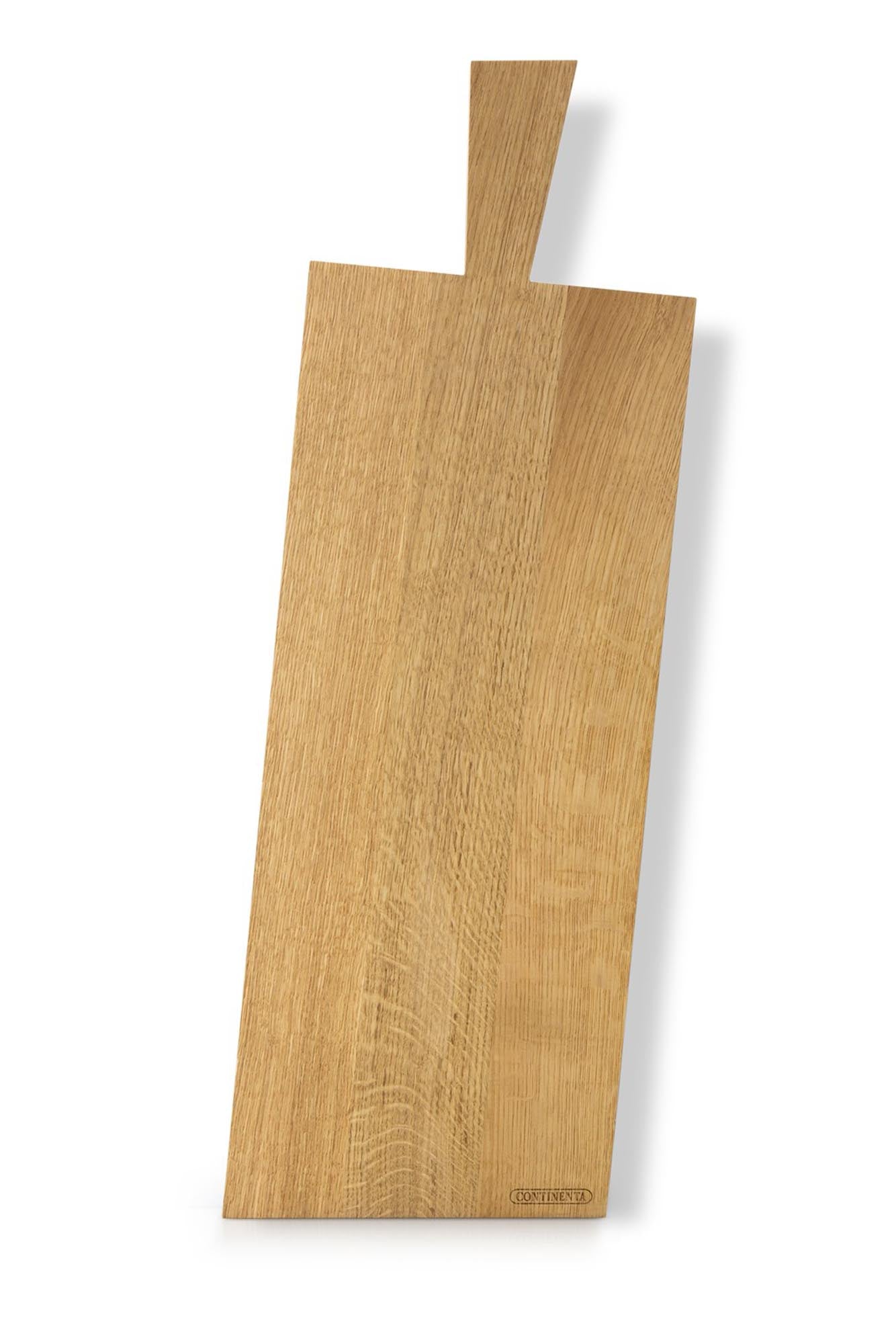 Oak cut cutting board, 70 x 23 x 2 cm
