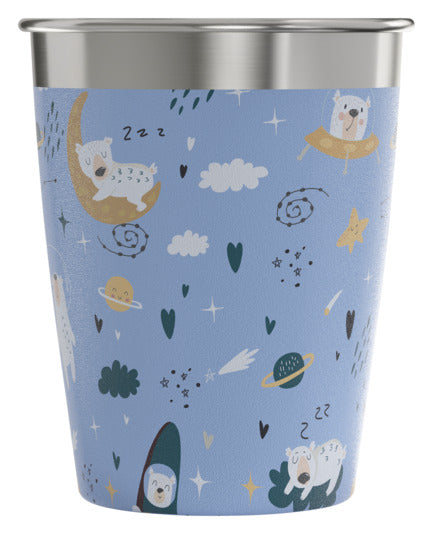 SIGG Kids Cup Daydream, 4er-Set, 0.35 l, farbenfrohe Designs, BPA-frei, ideal für Kinder, robust und leicht, perfekt für unterwegs.