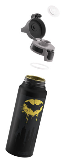 Die SIGG WMB Batman Trinkflasche (1 l) ist robust, leicht und ideal für Fans. Perfekt für unterwegs und umweltfreundlich.