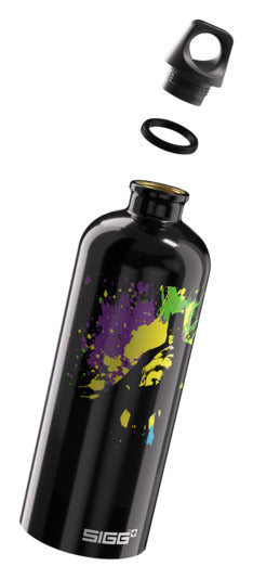 SIGG Trinkflasche Traveller Bottle Batman Splash 1 l in  präsentiert im Onlineshop von KAQTU Design AG. Flasche ist von SIGG