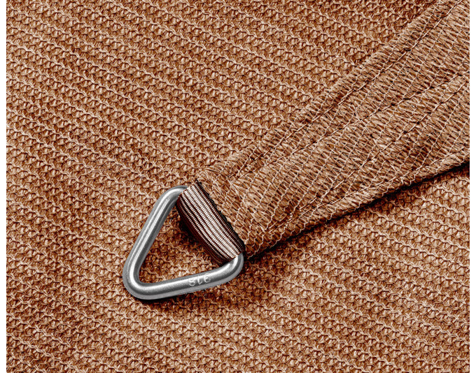 PLATINUM SUN & SHADE Voile d'ombrage Coolfit Triangle sable 360x360x360 cm