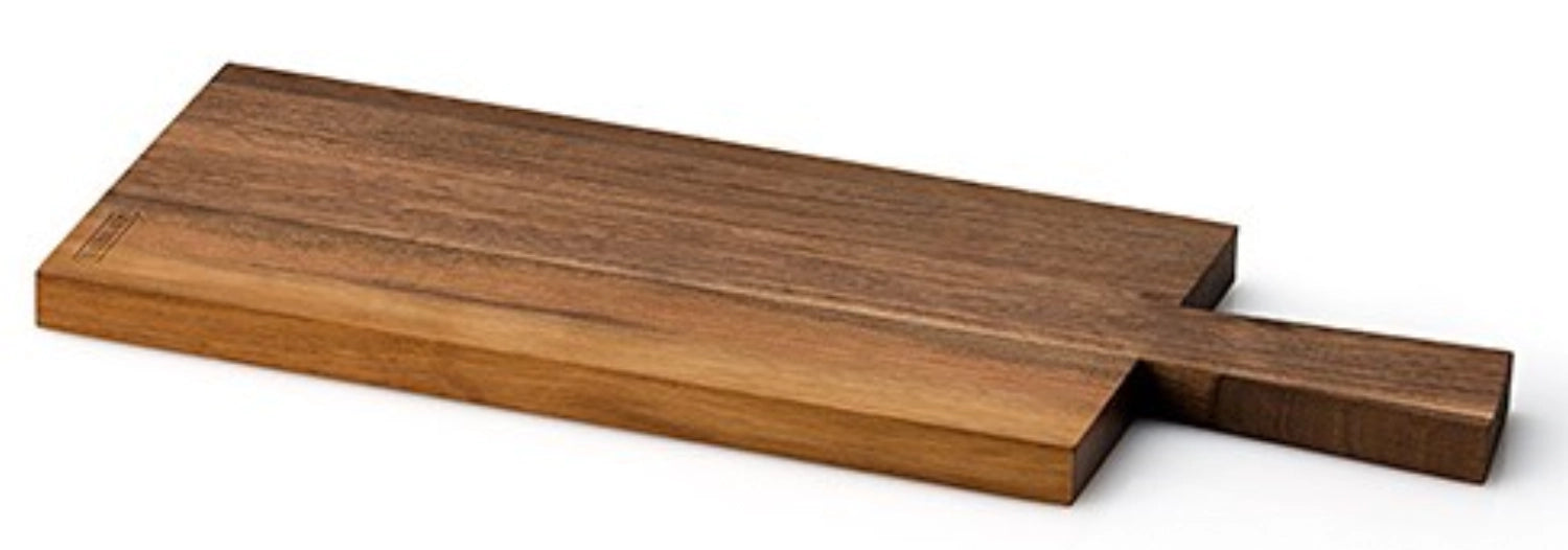 Walnuss Schneidebrett geölt, 41 x 17 x 2 cm in Braun präsentiert im Onlineshop von KAQTU Design AG. Schneidbrett ist von Continenta