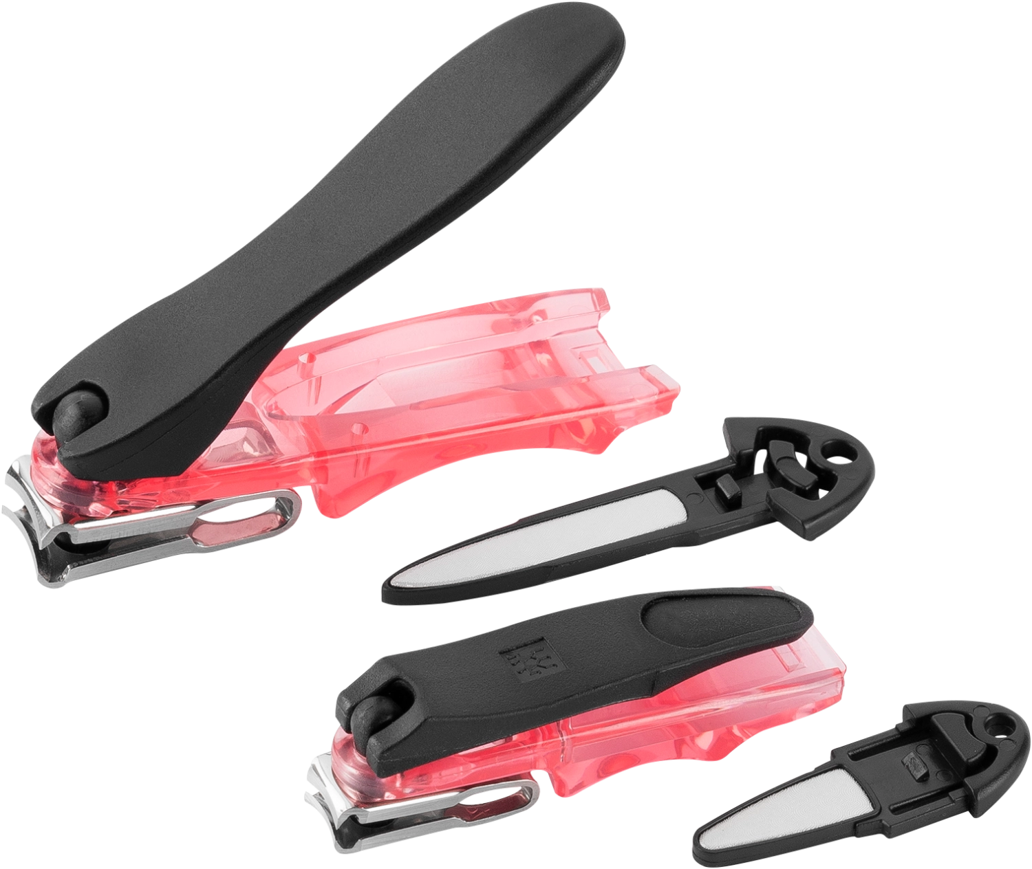 Ensemble de clips à ongles 2-PC., Rouge