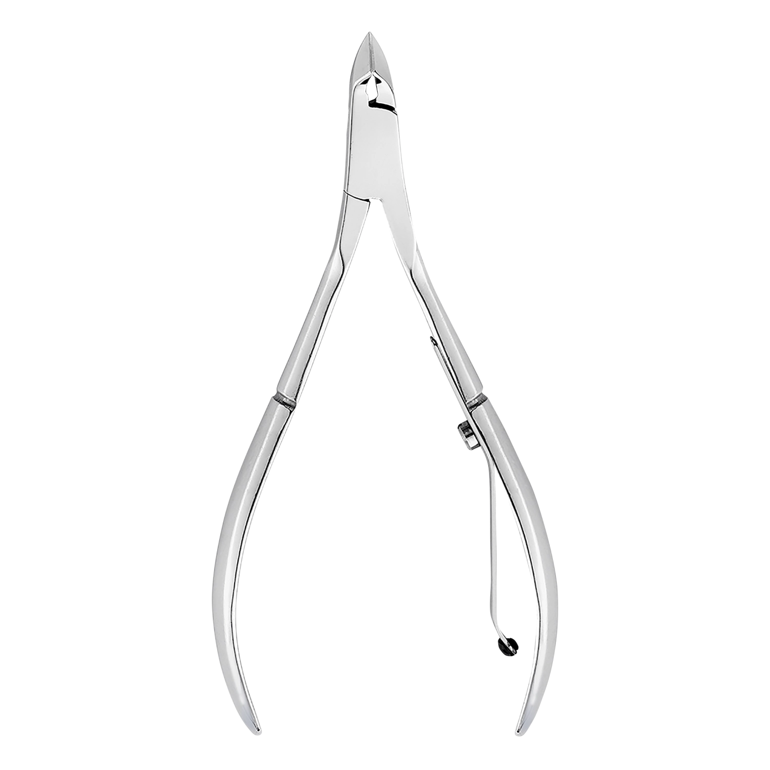 Elegante Hautzange von Zwilling, 100 mm, aus poliertem 18/10 Edelstahl. Langlebig, korrosionsbeständig, ergonomisch und hygienisch.