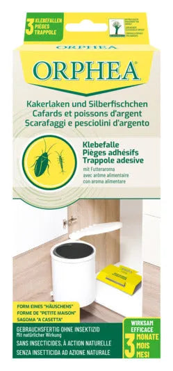 ORPHEA Silberfischchenfalle und Kakerlaken in  präsentiert im Onlineshop von KAQTU Design AG. Insektenabwehr ist von ORPHEA