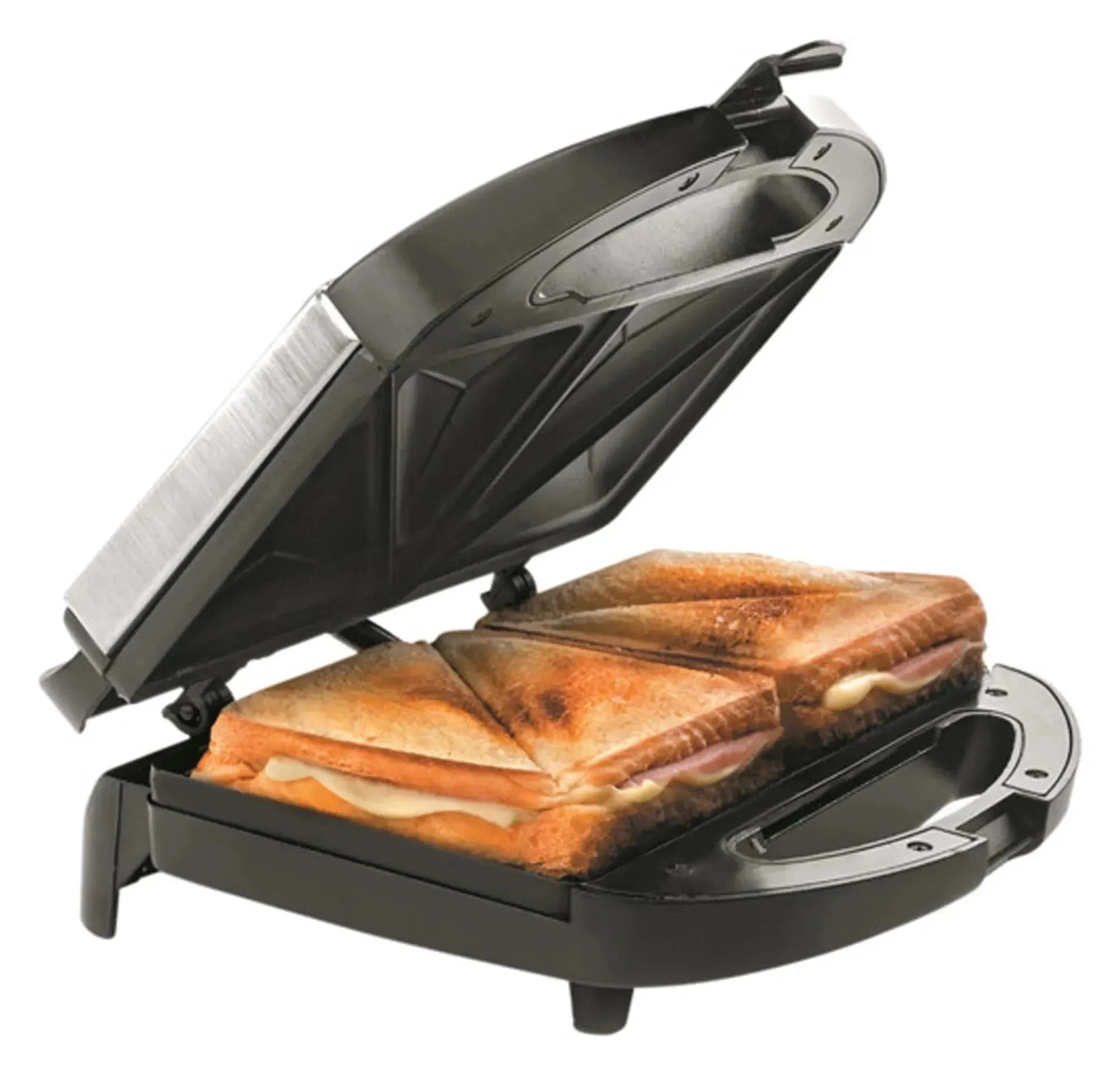 LACOR Sandwichtoaster Croque Monsieur Antihaft 22.5x22.5x9 cm in  präsentiert im Onlineshop von KAQTU Design AG. Küchengerät ist von LACOR