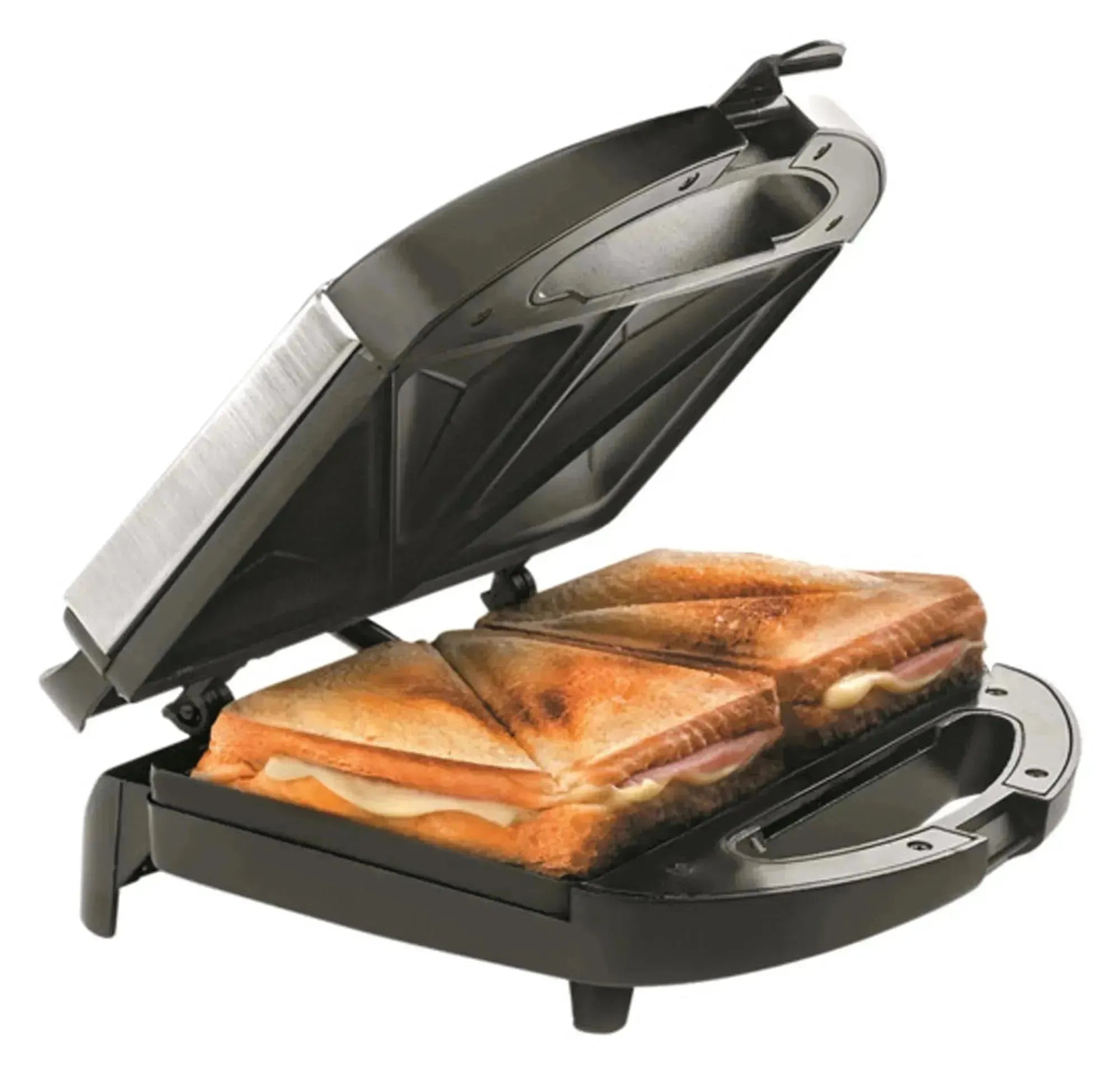 LACOR Sandwichtoaster Croque Monsieur Antihaft 22.5x22.5x9 cm in  präsentiert im Onlineshop von KAQTU Design AG. Küchengerät ist von LACOR