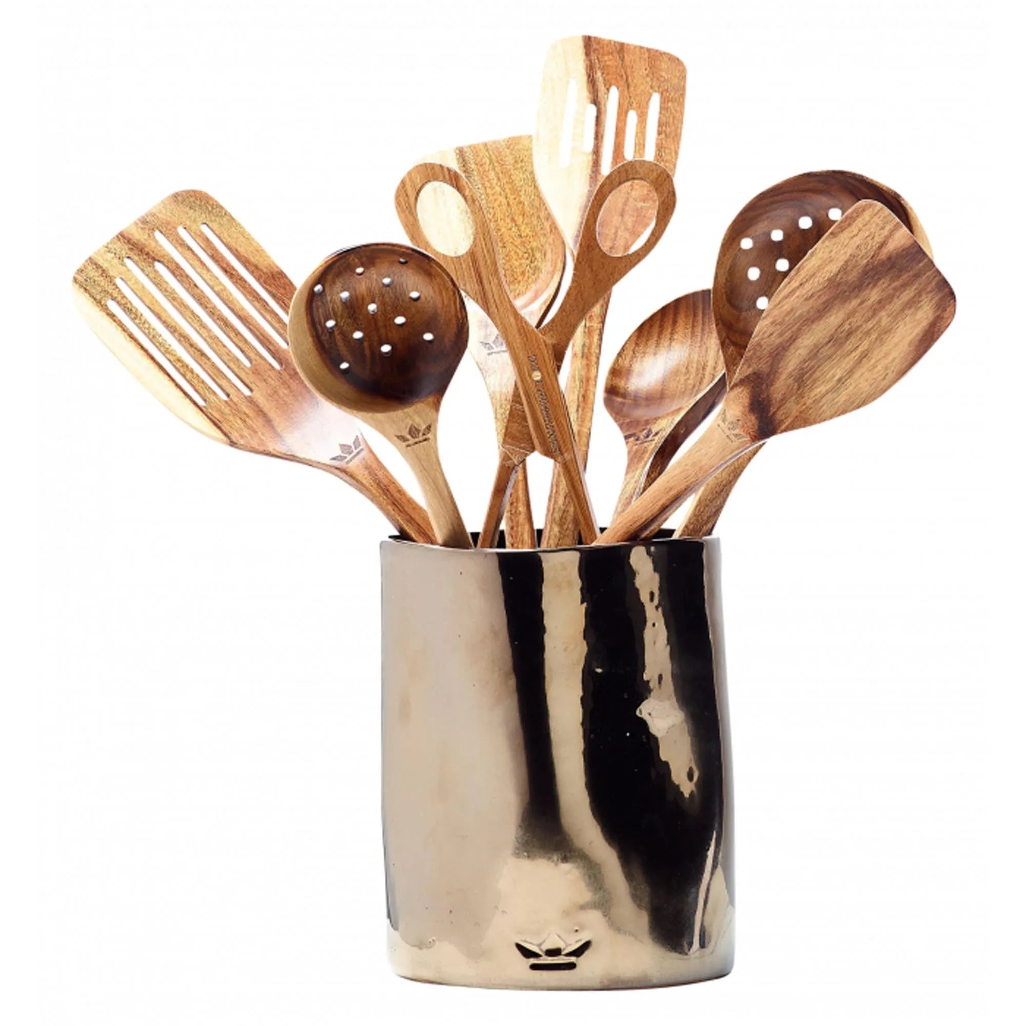 Elegantes 8-teiliges Set aus edlem Holz von DUTCHDELUXES.