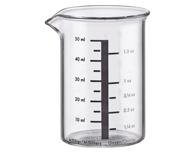 KÜCHENPROFI Messbecher Glas 50 ml ø 4x6 cm in  präsentiert im Onlineshop von KAQTU Design AG. Küchenhelfer ist von KÜCHENPROFI