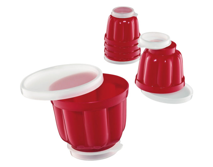KÜCHENPROFI Puddingformen Bake 6 Stück 150 ml ø 7.5x6 cm in  präsentiert im Onlineshop von KAQTU Design AG. Backform / Backblech ist von KÜCHENPROFI