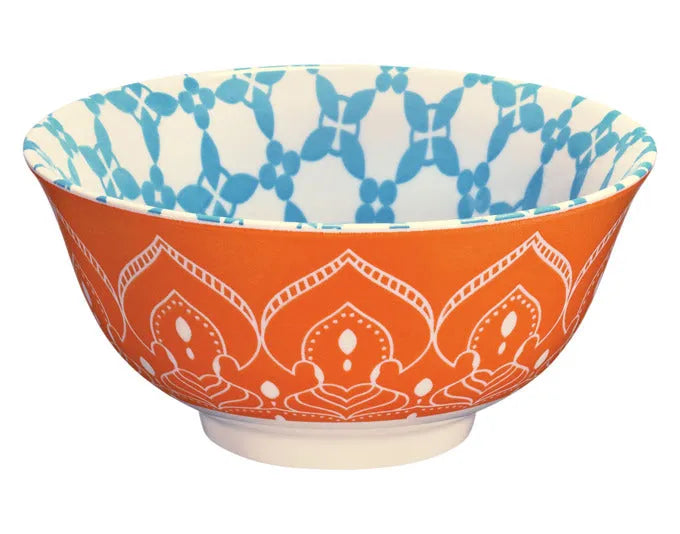CILIO Bowl Amici Mandala Porzellan 500 ml ø 15.5x7 cm in  präsentiert im Onlineshop von KAQTU Design AG. Schale ist von CILIO
