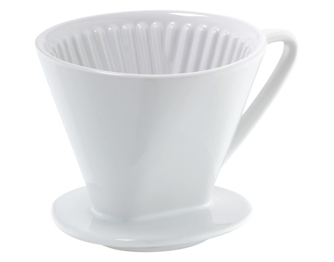 CILIO Kaffeefilter Grösse 2 Keramik weiss ø 12x10 cm in  präsentiert im Onlineshop von KAQTU Design AG. Haushaltshilfen ist von CILIO