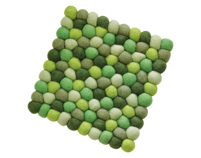 CILIO Untersetzer Lana Verde Schafwolle 21x21cm in  präsentiert im Onlineshop von KAQTU Design AG. Pfannenuntersatz ist von CILIO