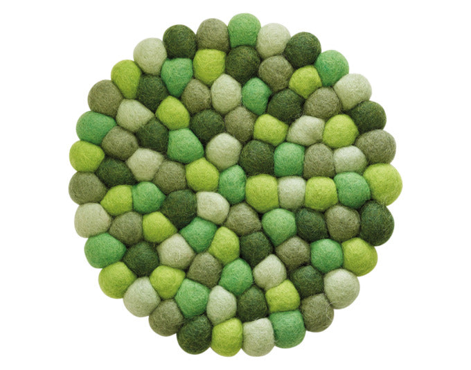 CILIO Untersetzer Lana Verde Schafwolle ø 21 cm in  präsentiert im Onlineshop von KAQTU Design AG. Pfannenuntersatz ist von CILIO
